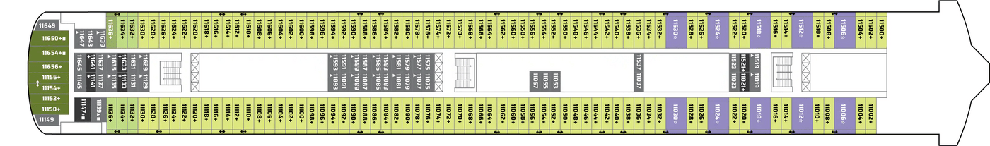 Norwegian Cruise Lines, Norwegian Jade Deck 11.png